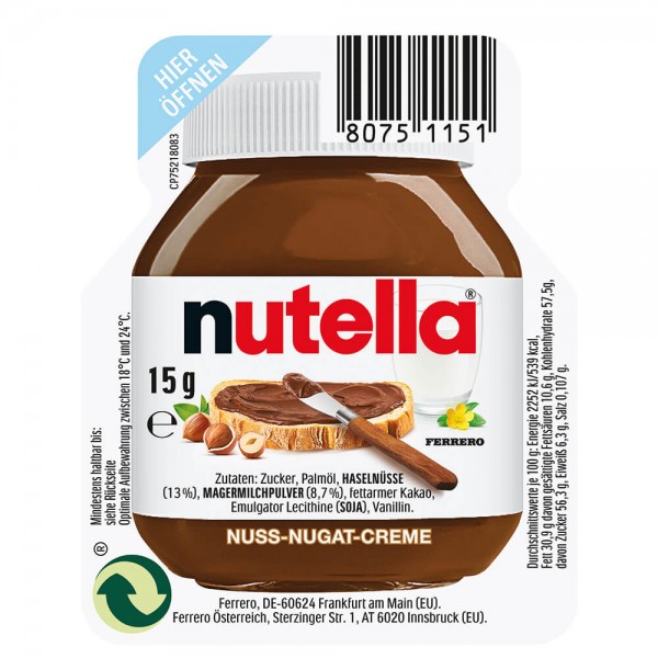 Nussnugatcreme Ferrero Nutella 70000067