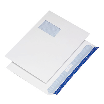 Versandtaschen C4, Cygnus Excellence, Fenster