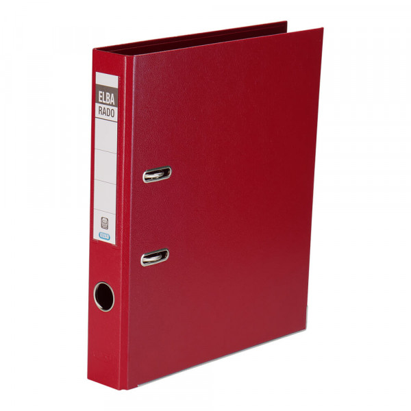 Ordner Elba 10494 DIN A4, 50mm, farbig rot
