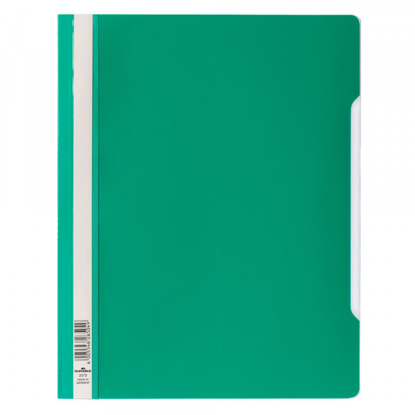 Schnellhefter Durable SICHTHEFTER STANDARD 2570 grün
