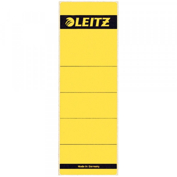 Rückenschilder Leitz 1642, 192x61,5mm 10 Stück gelb