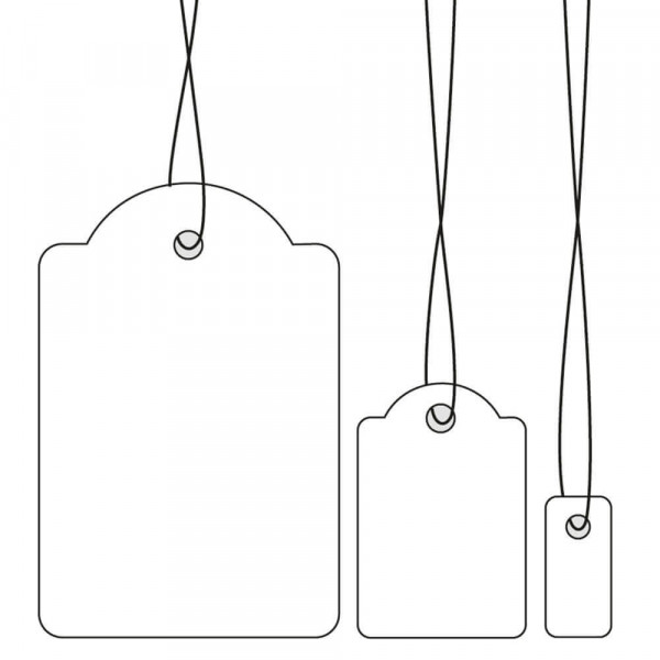 Etiketten Herma 6903, 18x28mm, roter Faden