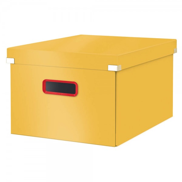 Aufbewahrungsbox Leitz Cube Click & Store Cosy 5348 gelb