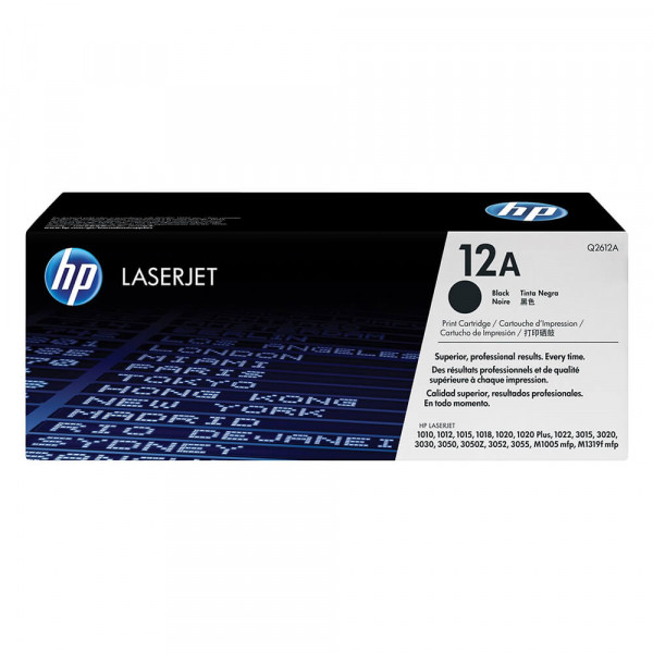 HP Lasertoner Q2612A Nr. 12A