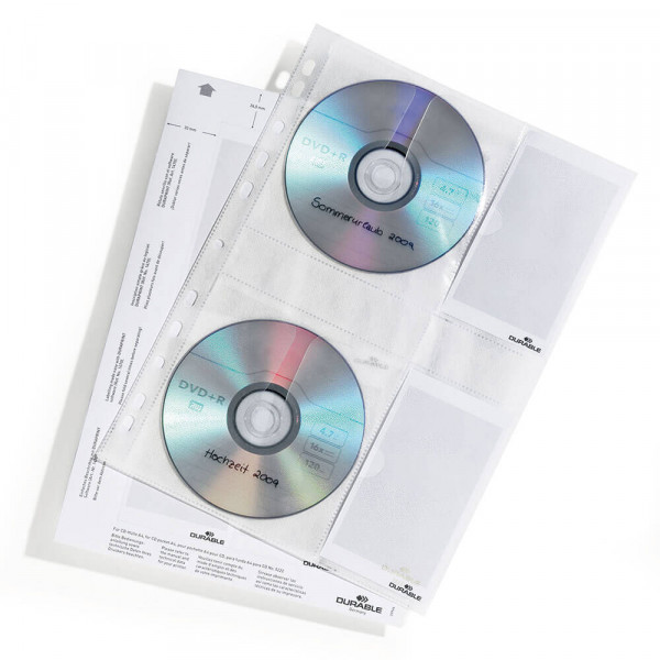 CD-Hüllen Durable CD/DVD COVER M 5222