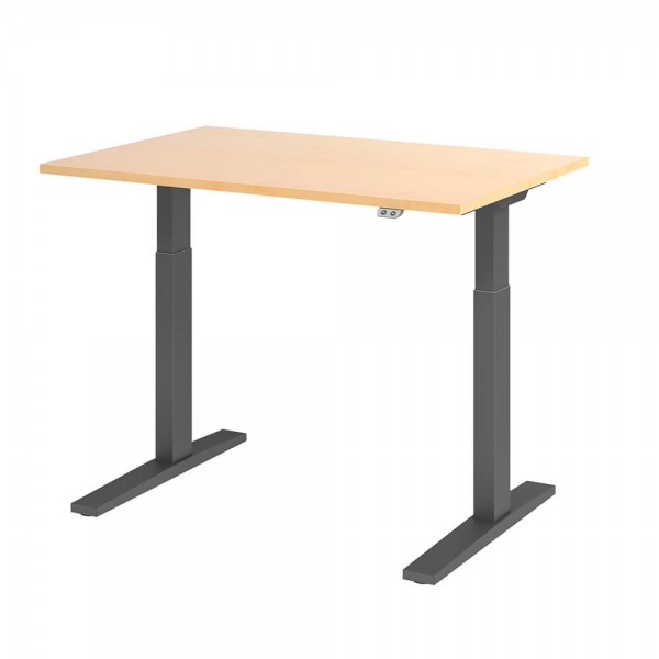 Hubschreibtisch Hammerbacher XMKA12 ahorn