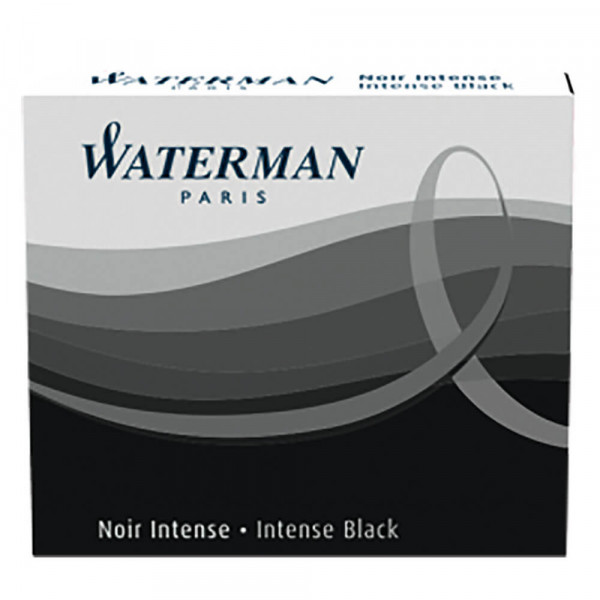 Füllhalter-Tintenpatronen Waterman International schwarz