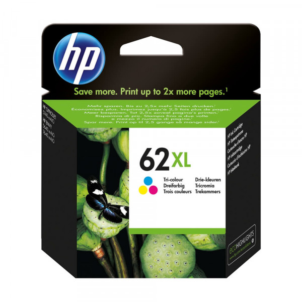 HP Tintenpatrone C2P07AE Nr. 62XL