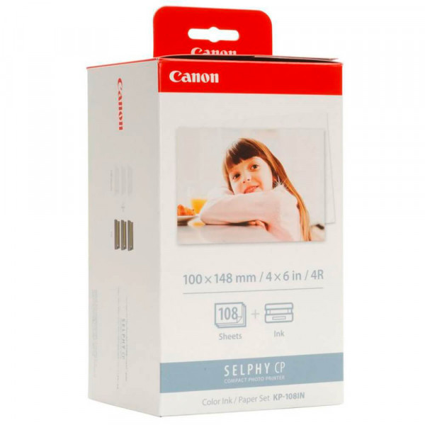 Canon Inkjet-Fotopapier KP-108IN 3115B001 10x15cm