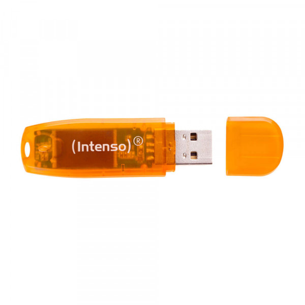 USB-Stick Intenso Rainbow Line 3502490  64GB USB 2.0 Deckel