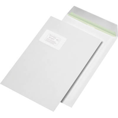 Versandtaschen C4 Envirelope, Fenster
