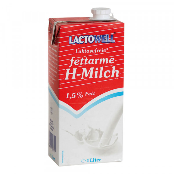 H-Milch Lactowell 10 x 1 Liter 1.5 Fett laktosefrei