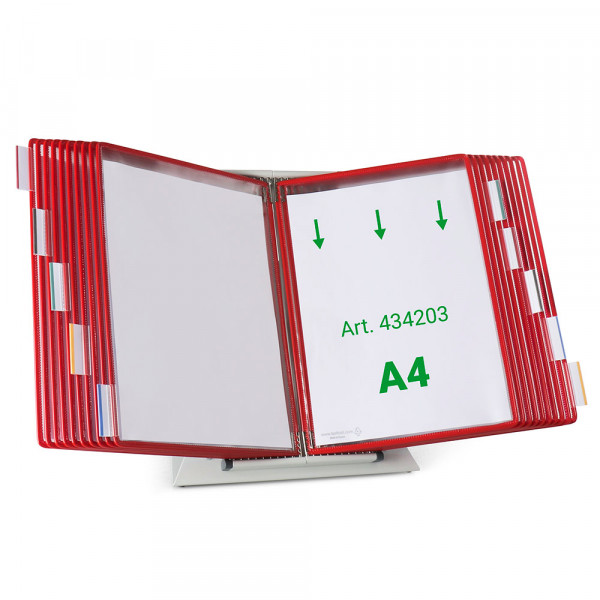 Tischständer tarifold Metall 4342 rot