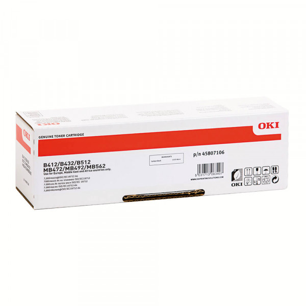 OKI Lasertoner 45807106