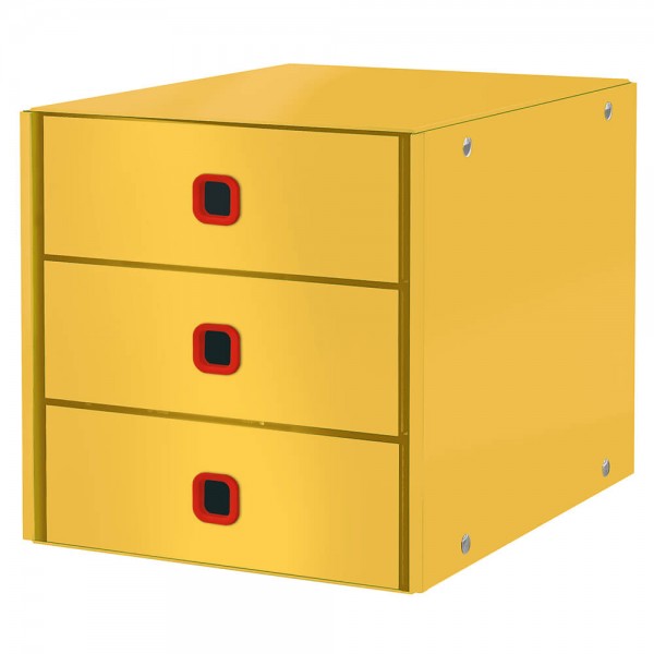 Schubladenbox Leitz Click & Store Cosy  Schubladenset 5368 gelb