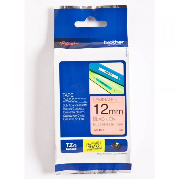 Schriftbänder Brother TZe-B31 Verpackung