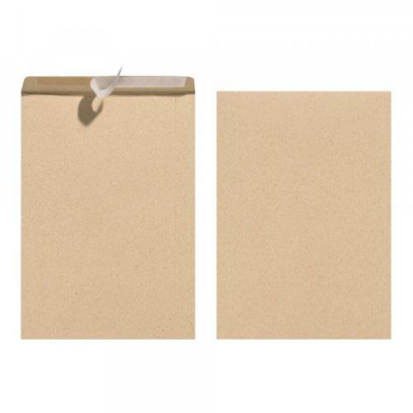 Versandtaschen C5, braun, Haftklebung, 500 Stück