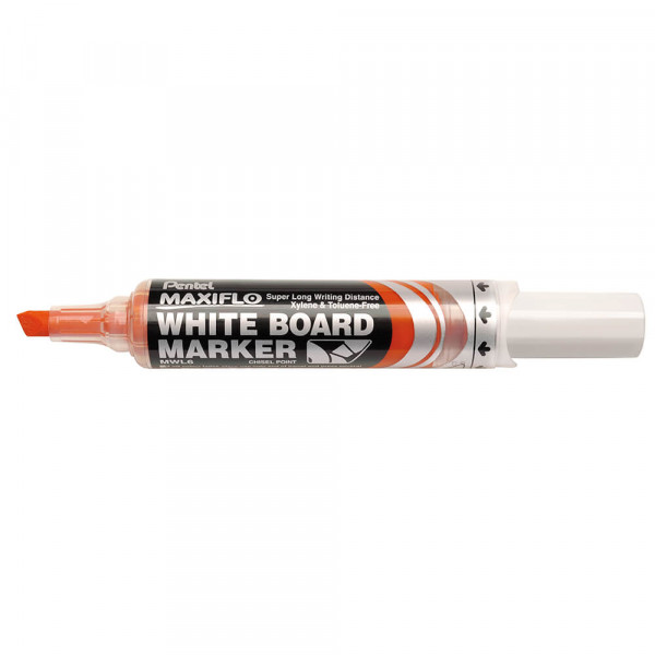Boardmarker Pentel MWL6S Maxiflo, Tintenflussregulierung rot