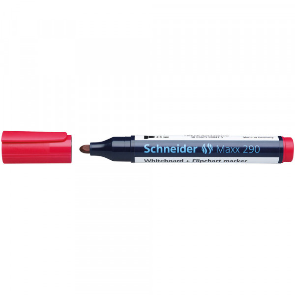 Boardmarker Schneider Maxx 290, 2-3mm rot