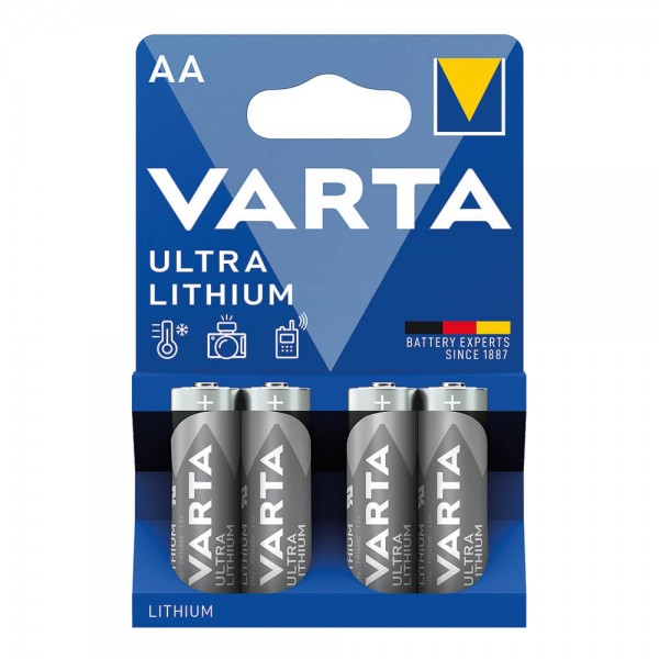 Batterien Varta Ultra Lithium Mignon (AA)