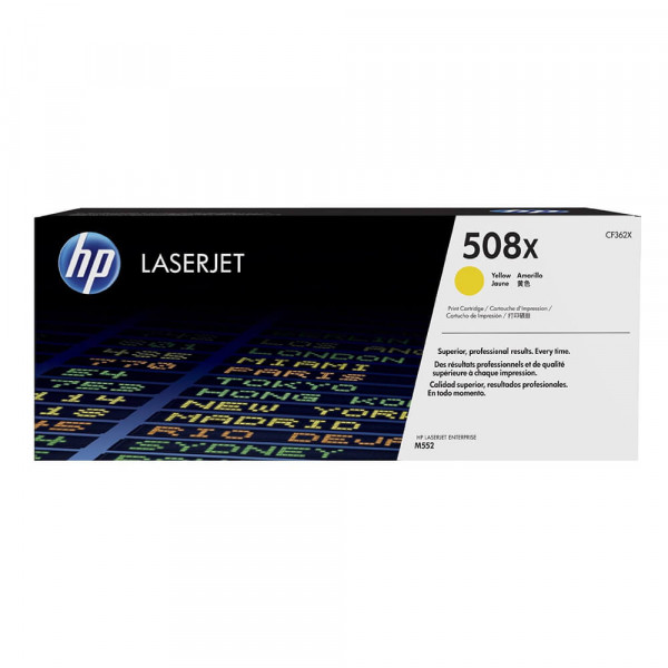 HP Lasertoner CF362X Nr. 508X