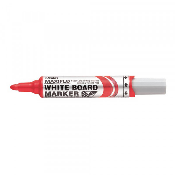 Boardmarker Pentel MWL5M Maxiflo, Tintenflussregulierung rot