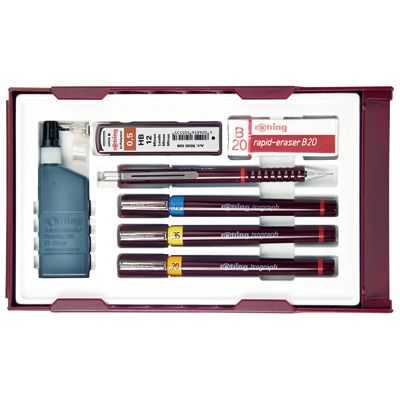 Tuschefüller Rotring isograph College Set S0699380