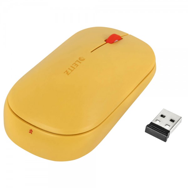 Maus Leitz Cosy Wireless Mouse 6531 gelb