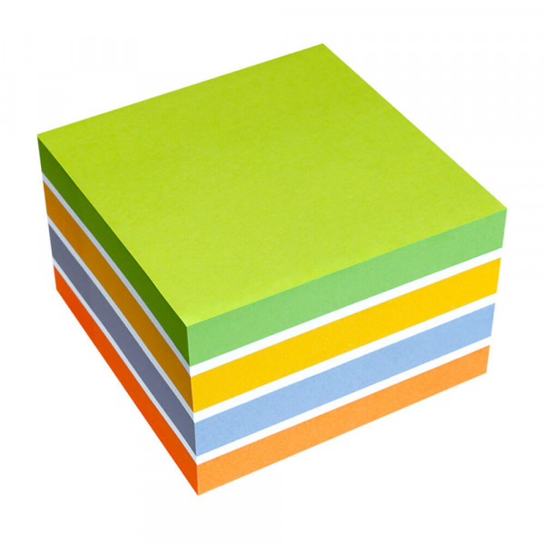 Haftnotizwürfel info notes 5654-52, 75x75mm, 5 Farben
