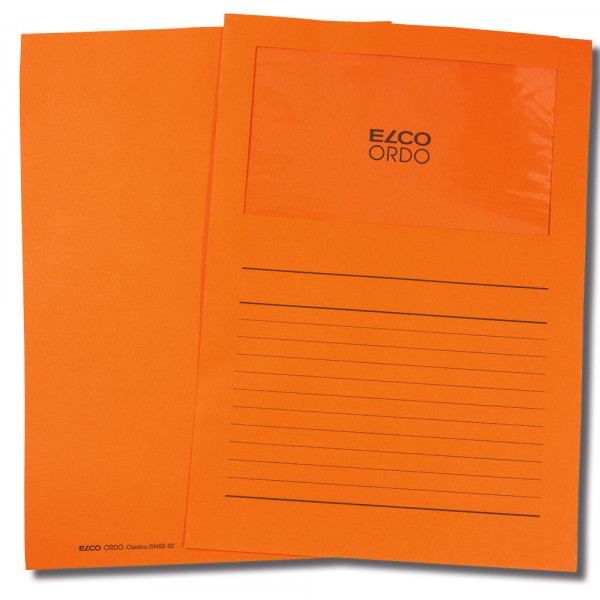 Sichtmappen Elco Ordo classico Organisationsmappe 29489 orange