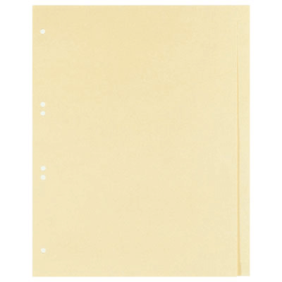 Papierregister a-series AS0977, A4, blanko
