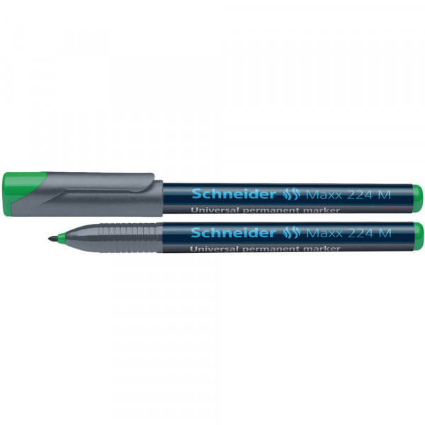 Folienschreiber Schneider Maxx 224 M, 1mm, wasserfest grün