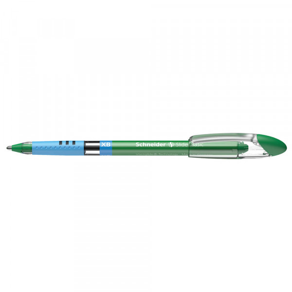 Einwegkugelschreiber Schneider Slider Basic XB 1512 grün