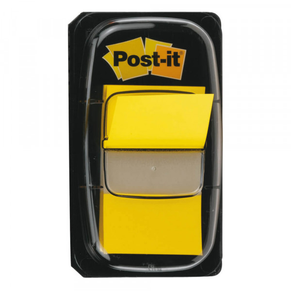Haftmarker Post-it Tape Flags Index I680, 50 Streifen gelb