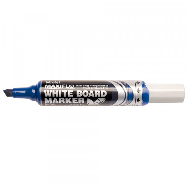 Boardmarker Pentel MWL6S Maxiflo, Tintenflussregulierung blau