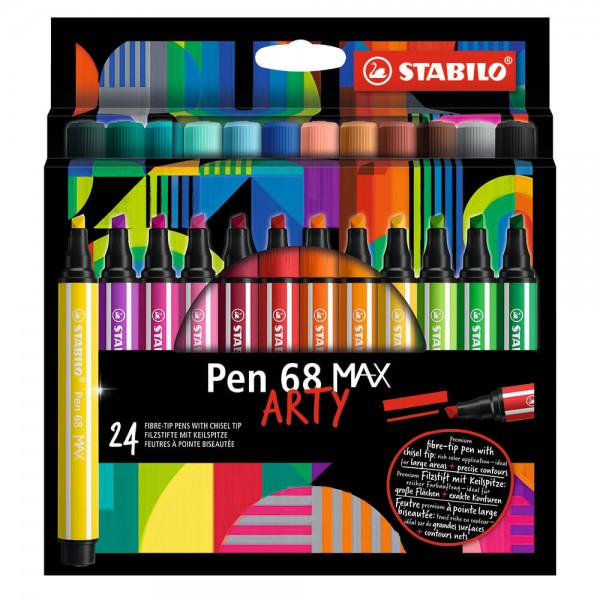 Fasermaler STABILO Pen 68 MAX ARTY 768/24-21