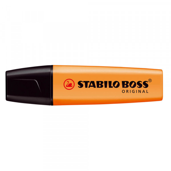 Textmarker STABILO BOSS ORIGINAL 70, Austrocknungsschutz orange
