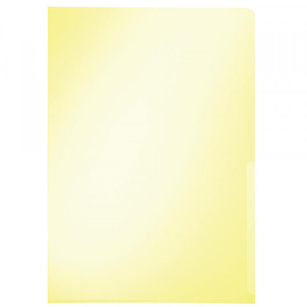 Sichthüllen a-series, A4, 120my, farbig 100 Stück gelb