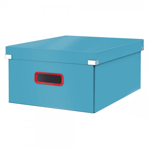 Aufbewahrungsbox Leitz Cube Click & Store Cosy 5349 blau
