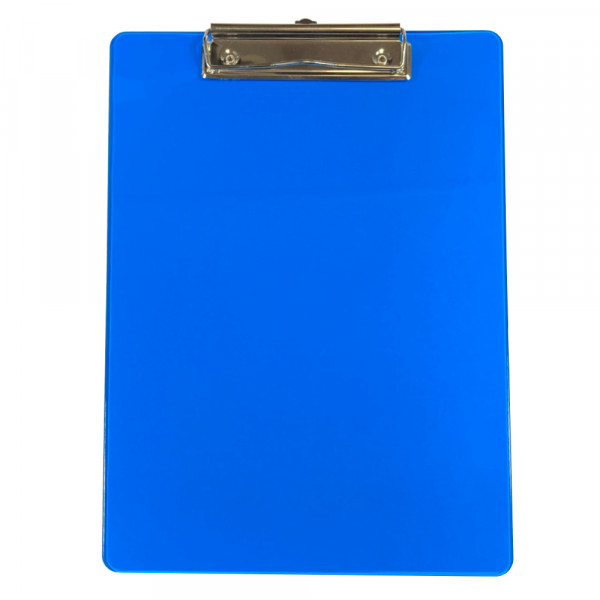 Klemmbretter Alco 5511, Kunststoff, transluzent blau