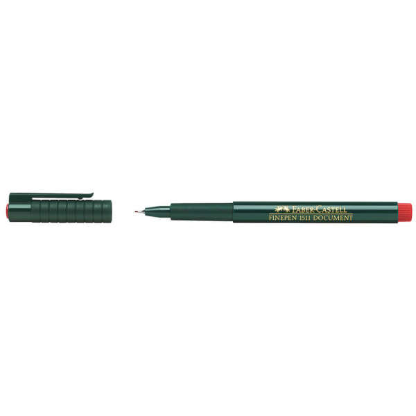 Fineliner Faber-Castell Finepen 1511 rot