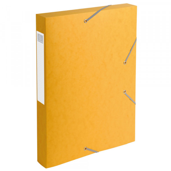 Dokumentenmappen Exacompta Cartobox A4, 40mm gelb