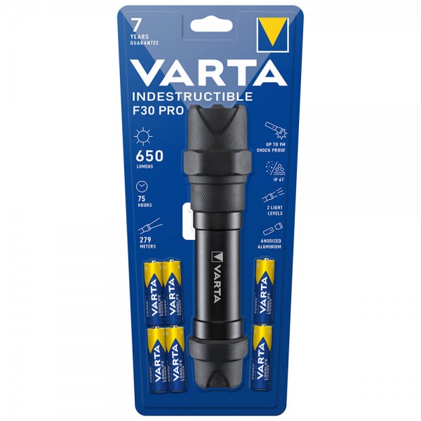 Taschenlampe Varta Indestructible F30 PRO 18714 Blister