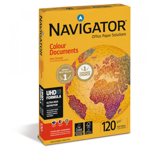 Kopierpapier Navigator Colour Documents, A4, 120g/m²