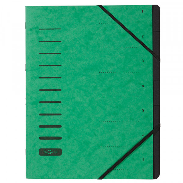Ordnungsmappen Leitz Style 3996, A4, 12 Fächer grün