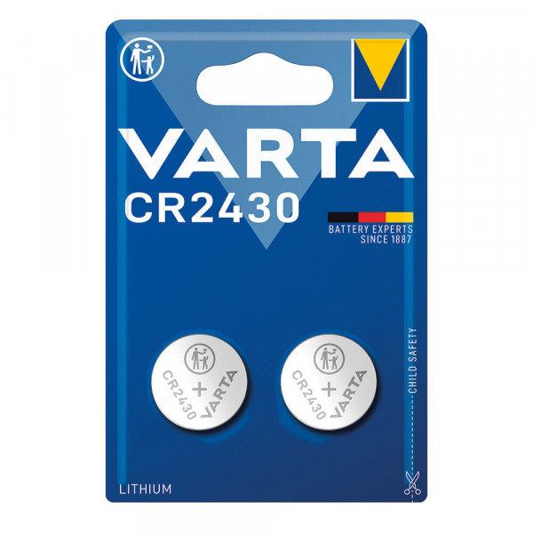 Knopfzellen Varta CR2430 Lithium Typ 2430