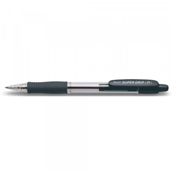 Druckkugelschreiber Pilot Super Grip M BPGP-10R-M 2030 schwarz