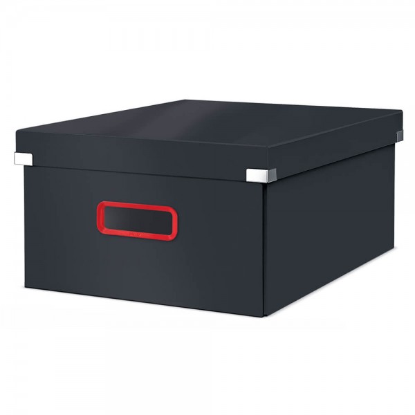 Aufbewahrungsbox Leitz Cube Click & Store Cosy 5349 grau