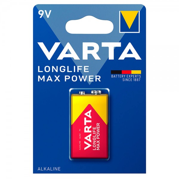 Batterien Varta Longlife MAX Power E-Block (E) mit Verpackung