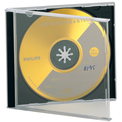 CD-Leerhüllen MediaRangefür 1 CD Jewelcase